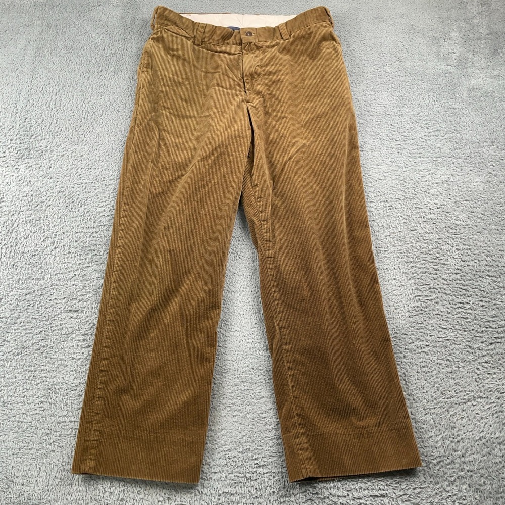 Bills Khakis Pants Mens 36 Fits 32x28 Brown M2 Classic Fit Corduroy Made in USA